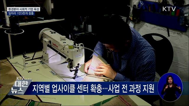 환경 분야 사회적기업 1천400곳 육성