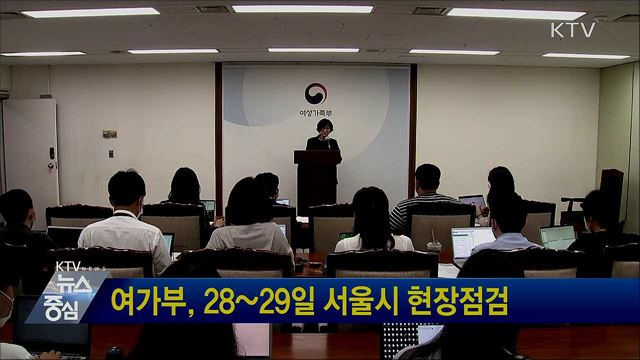 여가부, 28~29일 서울시 현장점검