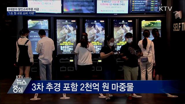 "8대 분야 할인소비쿠폰 이달 말부터 지급"