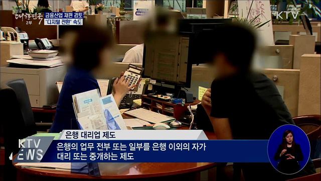 금융산업 재편 검토···'디지털 전환' 속도