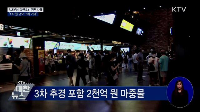 "8대 분야 할인소비쿠폰 이달 말부터 지급"