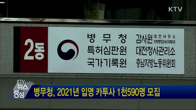 병무청, 2021년 입영 카투사 1천590명 모집