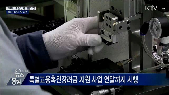 코로나19 실업자 채용기업 최대 600만 원 지원