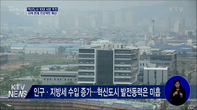 공공기관이 나서 혁신도시 키운다···성공사례 확산