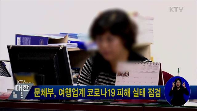 문체부, 여행업계 코로나19 피해 실태 점검