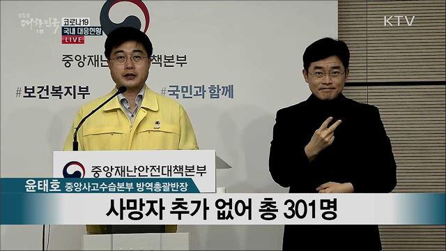 코로나19 국내 대응현황 브리핑 (20. 08. 03. 11시)