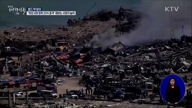 '히로시마 원폭 20% 충격' 레바논 폭발참사 사망자 늘어 [월드 투데이]