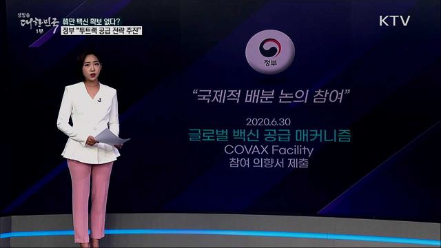 韓 백신 확보 없다? 정부, "글로벌 백신 공급 매커니즘 참여" [사실은 이렇습니다]