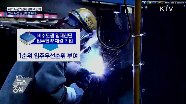 "유턴기업 잡아라"···임대전용산단 임대료 인하