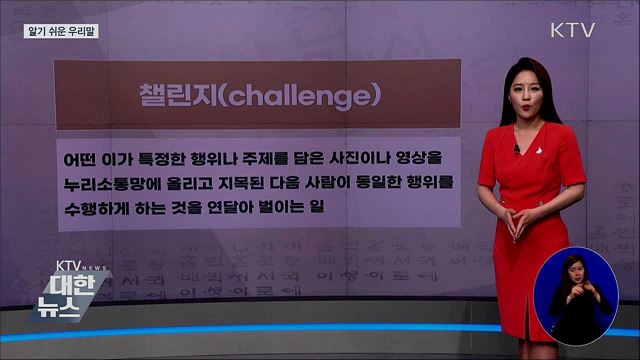 챌린지(challenge)[알기 쉬운 우리말]