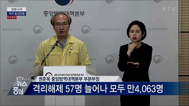 코로나19 국내 발생현황 브리핑 (20. 08. 20. 14시)