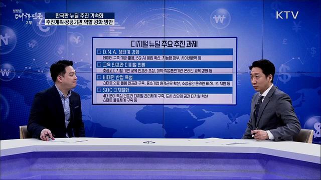 한국판 뉴딜 추진 가속화, 추진계획·공공기관 혁할 강화 방안 [경제&이슈]