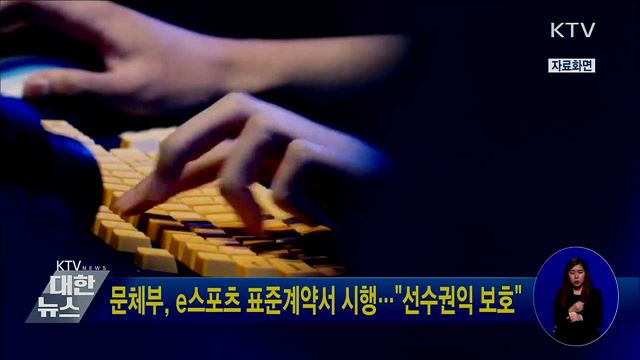문체부, e스포츠 표준계약서 시행···"선수권익 보호"