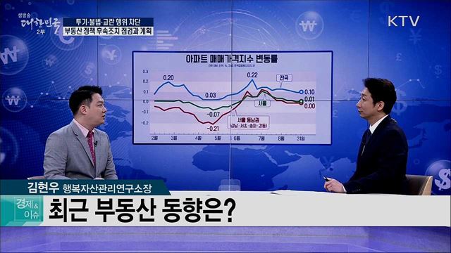 투기·불법·교란 행위 차단 부동산 정책 후속조치 점검과 계획 [경제&이슈]