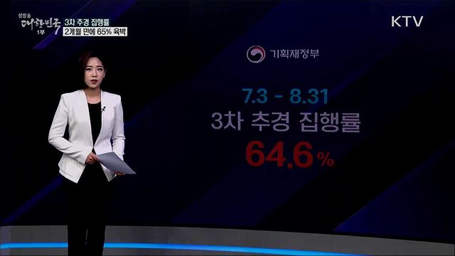 3차 추경, 집행 0% 사업 무더기? 정부 "2달 만에 65% 달성" [사실은 이렇습니다]