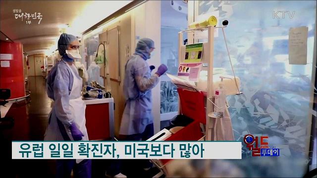 유럽 일일 확진자, 미국보다 많아 [월드 투데이]