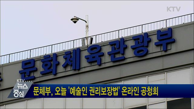 문체부, 오늘 '예술인 권리보장법' 온라인 공청회