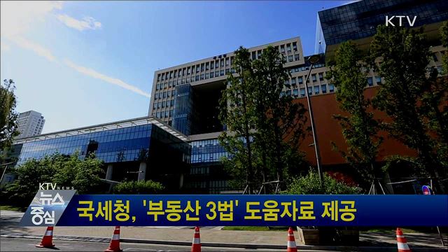 국세청, '부동산 3법' 도움자료 제공