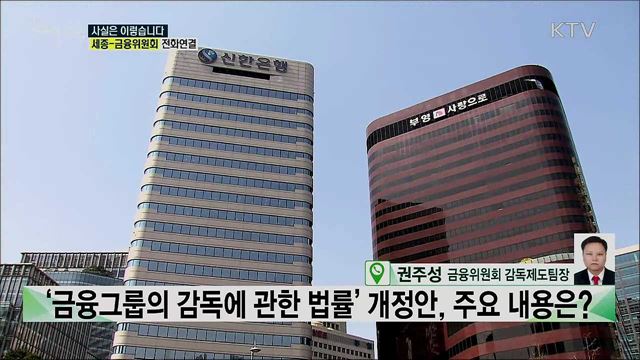 업권별 규제 있는데 금융그룹 차원 '이중 규제'? [사실은 이렇습니다]