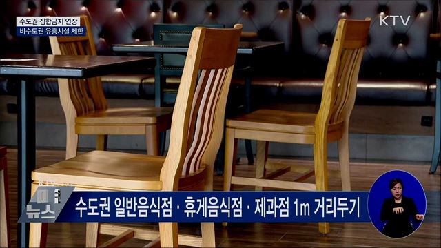 다음달 4일까지 비수도권 유흥주점 집합금지