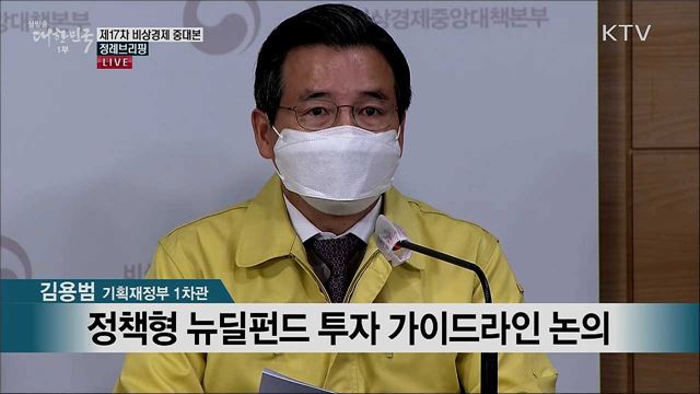 제17차 비상경제 중대본 정례브리핑