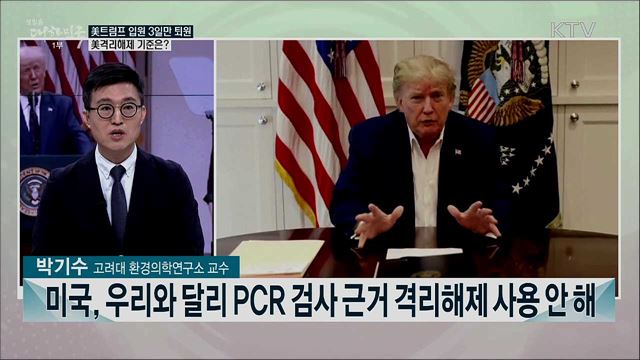美트럼프 대통령 퇴원···국내외 코로나19 상황은?