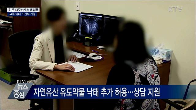 임신 14주까지 낙태 허용···24주 이내 조건부 가능