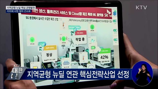 지역균형뉴딜 추진···특구·경자구역 연계 강화