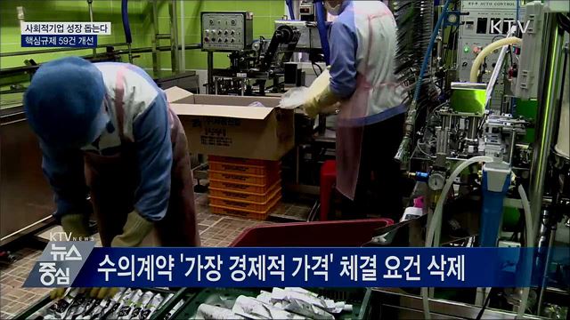 사회적기업 성장 돕는다···핵심규제 59건 개선