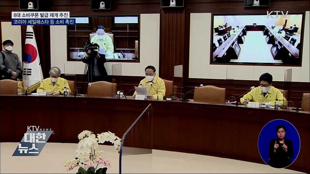 8대 소비쿠폰 발급 재개···소비 촉진 내수활성화