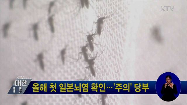 올해 첫 일본뇌염 확인···'주의' 당부
