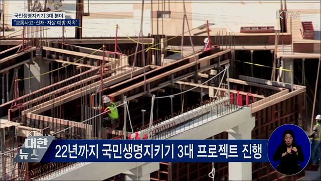 교통사고·산재·자살 사망 줄이기 역량 집중