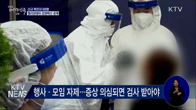 신규확진 88명···핼러윈데이 감염확산 경계