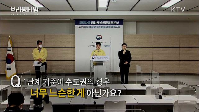 사회적 거리두기 ’5단계’, 무엇이 달라지나? [브리핑타임]