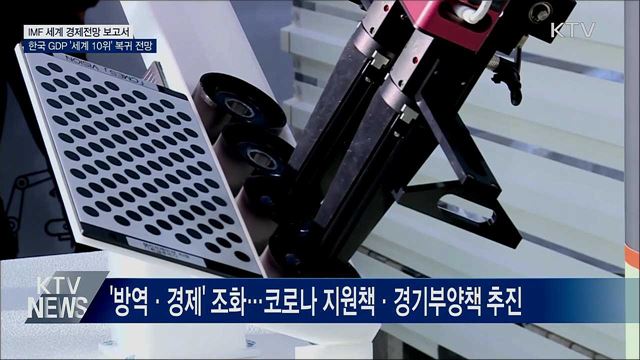IMF, 올해 한국 GDP '세계 10위' 복귀 전망