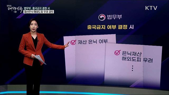 '고액 체납자' 출국 금지는 인권침해? [사실은 이렇습니다]