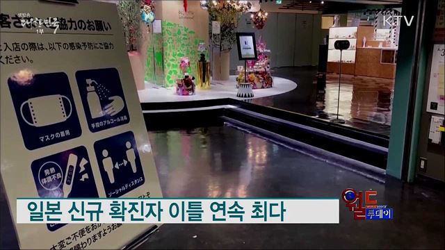 일본 신규 확진자 이틀 연속 최다 [월드 투데이]