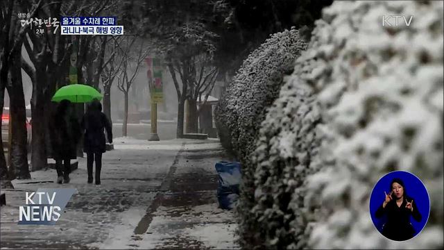 올겨울 작년보다 춥다···"라니냐·북극 해빙 영향"