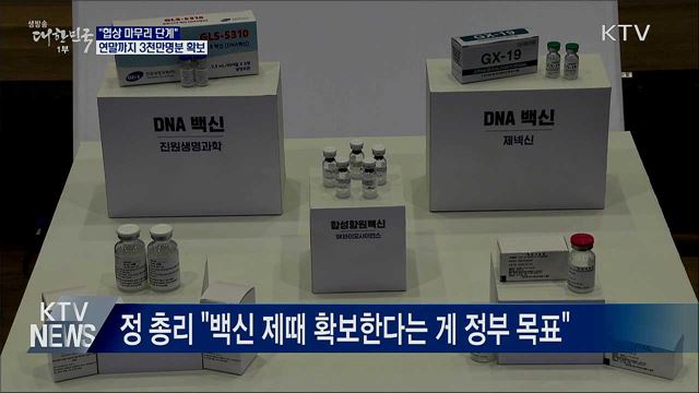"협상 마무리 단계"···연말까지 3천만명분 확보