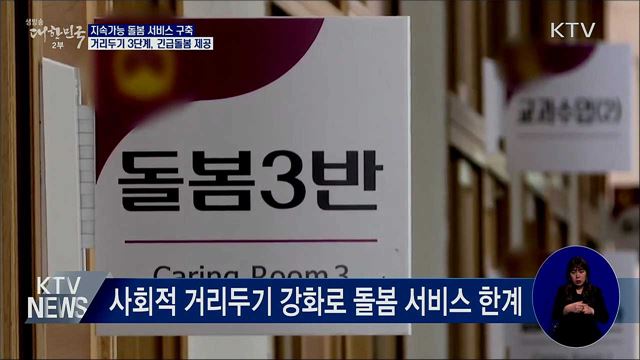 사회적 거리두기 3단계에도 긴급돌봄 제공
