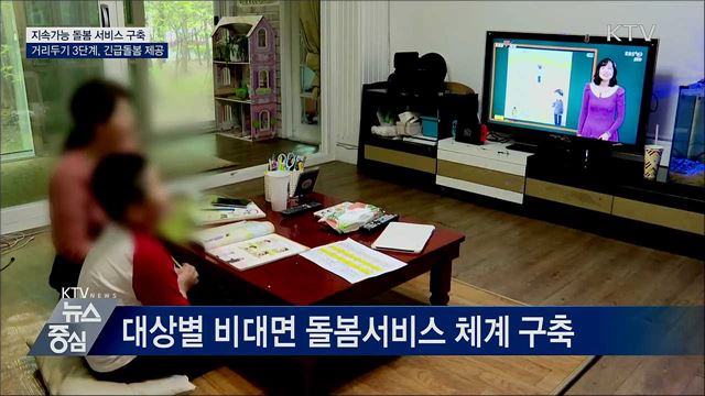 사회적 거리두기 3단계에도 긴급돌봄 제공
