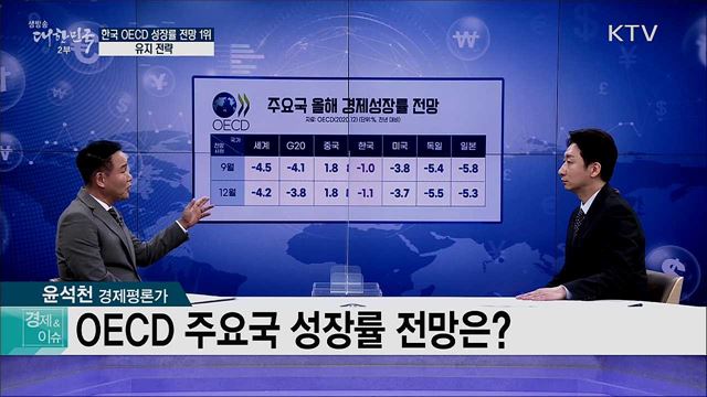 한국 OECD 성장률 전망 1위 유지 전략 [경제&이슈]