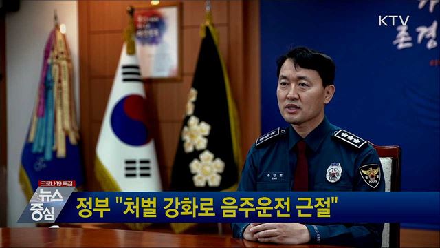 정부 "처벌 강화로 음주운전 근절"