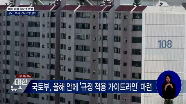 허위·과장 부동산 매물 402건 과태료···모니터링 강화