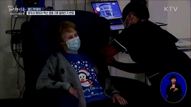 영국서 화이자 백신 맞은 2명 알레르기 반응 [월드 투데이]
