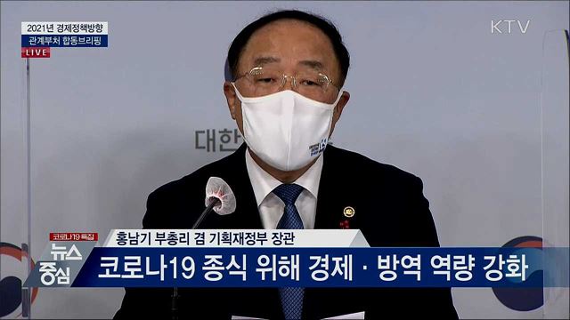 2021년 경제정책방향 관계부처 합동브리핑
