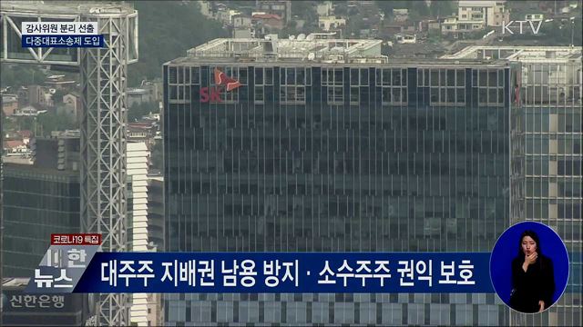 3%룰 완화·다중대표소송제···상법 개정 핵심