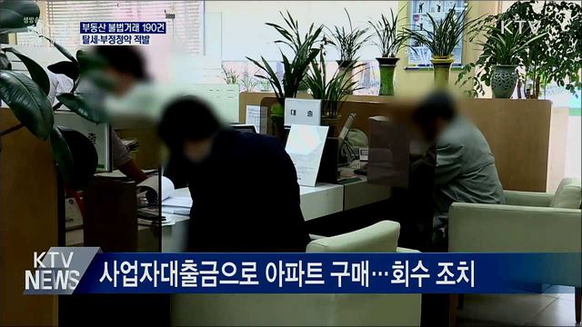 편법증여로 30억 아파트 구매···위법 의심 190건 덜미