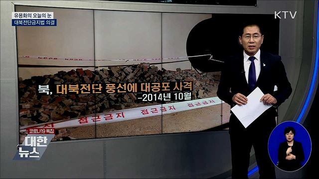 대북전단금지법 발의 [유용화의 오늘의 눈]