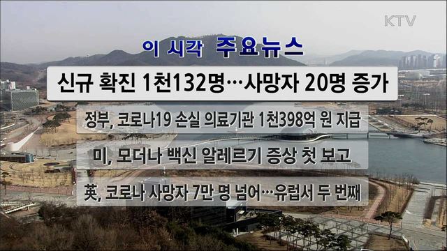 이 시각 주요뉴스 (20. 12. 26. 13시)